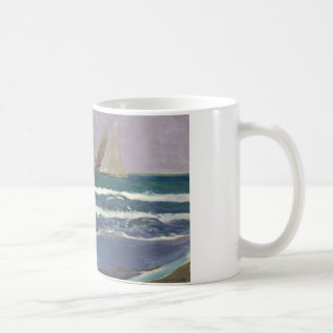 Caneca De Café Joaquin Sorolla - Naves no Mar