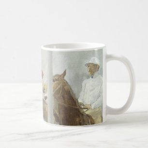 Caneca De Café Jockeys Antes da Corrida por Edgar Degas