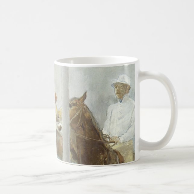Caneca De Café Jockeys Antes da Corrida por Edgar Degas (Direita)