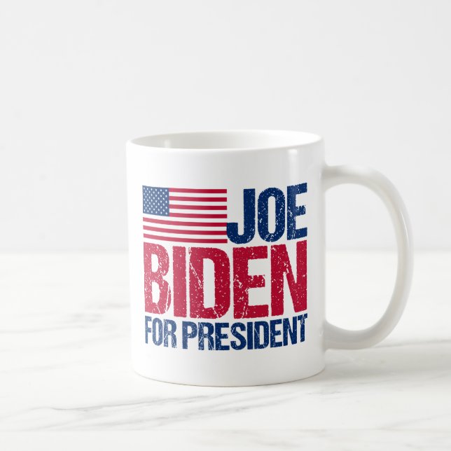 Caneca De Café Joe Biden para Presidente (Direita)