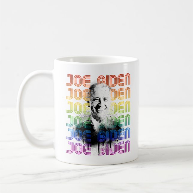 Caneca De Café Joe Biden Pride (Esquerda)