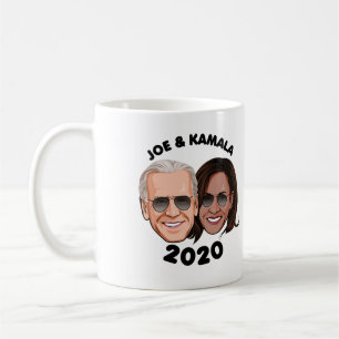 CANECA DE CAFÉ JOE E KAMALA 2020