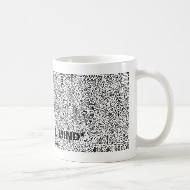 Caneca De Café Joe Gande "A MUSICAL MIND" Mug (Direita)