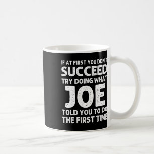 Caneca De Café Joe Gift Nome Personalizado Aniversário Engraçado 