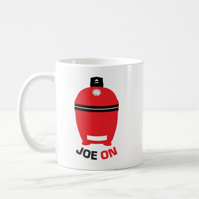 Caneca De Café Joe On Red Kamado  (Esquerda)