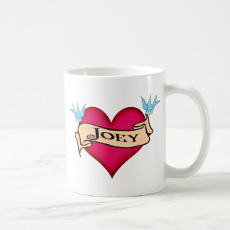 Caneca De Café Joey - t-shirt & presentes feitos sob encomenda do