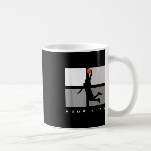 Caneca De Café Jogada de basquete de Hoop Life Men