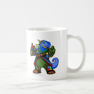 Caneca De Café Jogador da ilha de Grarrl Roo