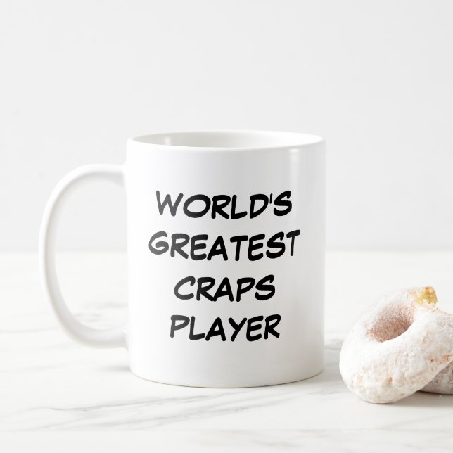 Caneca De Café "Jogador das maiores malhas do mundo" Mug (Com Donut)