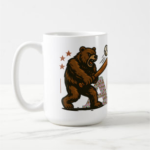 Caneca De Café jogador de baseball