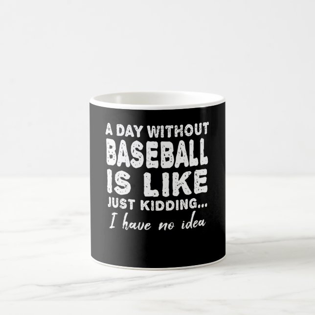 Caneca De Café Jogador de basebol, Pitcher, dizendo presente (Centro)