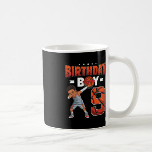 Caneca De Café Jogador de basquete de 9 anos Rapaz 9º Nascimento