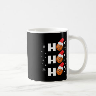 Caneca De Café Jogador de basquete Ho Ho Ho Sports Fa