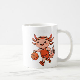 Caneca De Café Jogador de basquetebol masculino jovem jogador de 