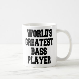 Caneca De Café Jogador de Bass Maior do Mundo