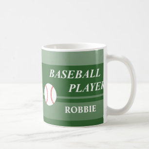 Caneca De Café Jogador de beisebol