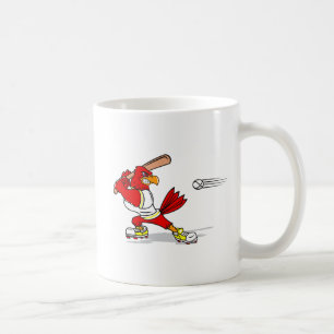Caneca De Café Jogador de beisebol cardinal