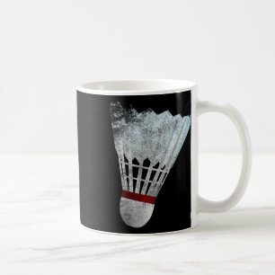 Caneca De Café Jogador de Camiseta do Badminton Shuttle Birdie Id