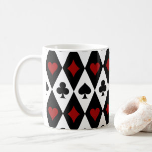 Caneca De Café Jogador de Cartão de Jogo Blackjack Casino Las Veg