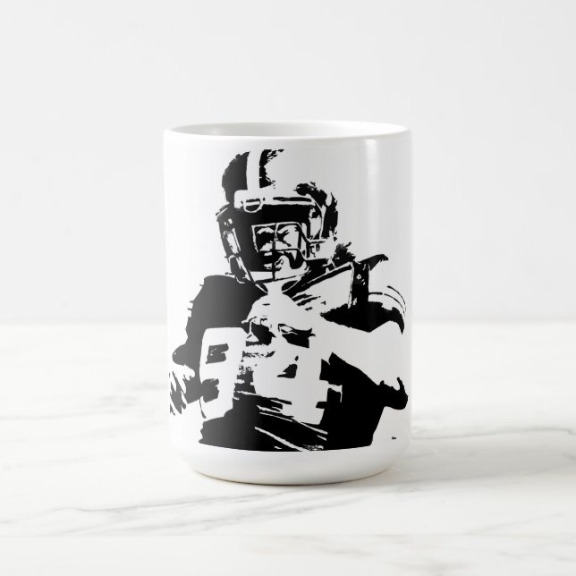 Caneca De Café Jogador de Futebol 15oz (Centro)