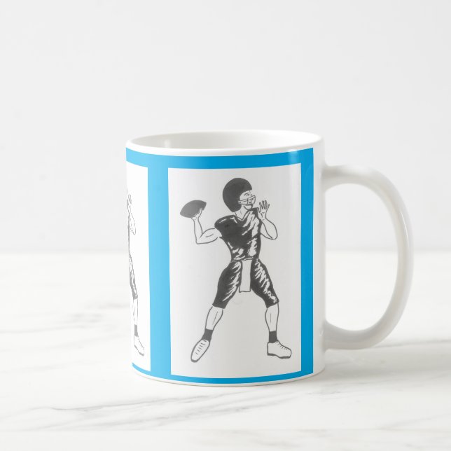 Caneca De Café jogador de futebol americano (Direita)
