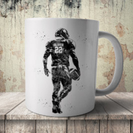 Caneca De Café Jogador de Futebol Americano