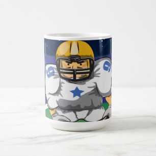 Caneca De Café Jogador de futebol americano