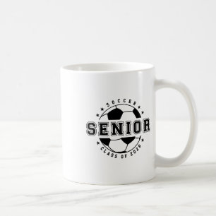 Caneca De Café Jogador de Futebol Ano Sênior Cl De 2026 Graduado
