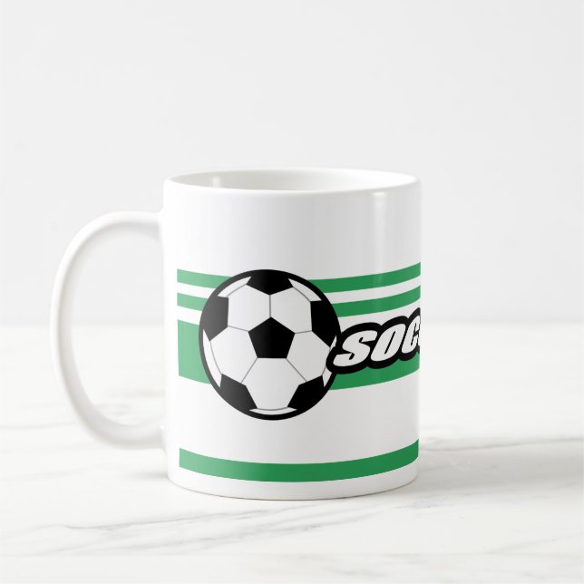 Caneca De Café Jogador de futebol, café, coágulos (Esquerda)