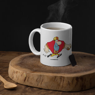 Caneca De Café Jogador de Futebol Cartoon