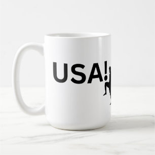 Caneca De Café jogador de futebol dos EUA