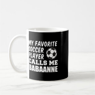 Caneca De Café Jogador de Futebol Favorito Me Chama de Anne Avó T
