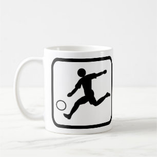 Caneca De Café Jogador de futebol pro