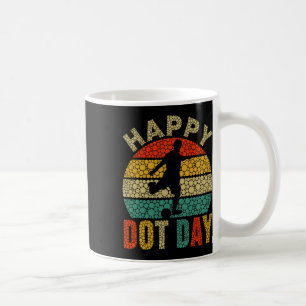 Caneca De Café Jogador de Futebol Retrô Estudante de Arte com Bol