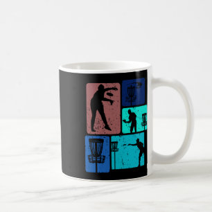 Caneca De Café Jogador de Golfe de Disco Engraçado Entusiasta de 
