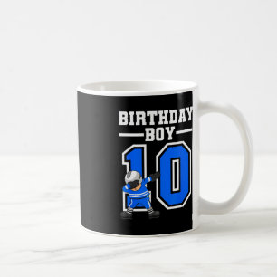 Caneca De Café Jogador de Hóquei no Gelo de 10 anos, Aniversário