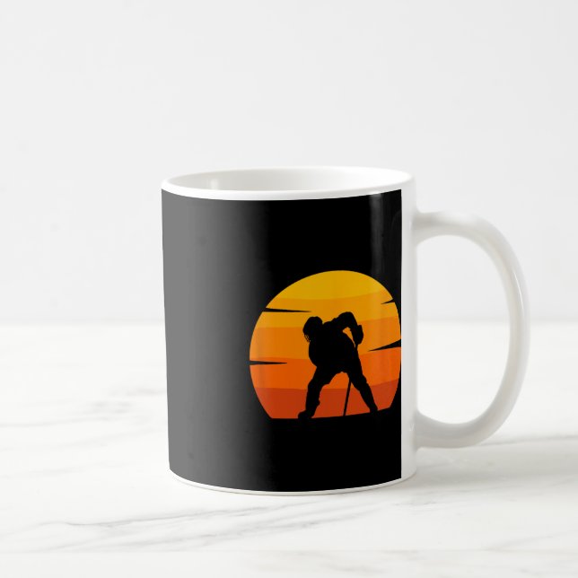 Caneca De Café Jogador de Hóquei no Gelo Presente 10 (Direita)