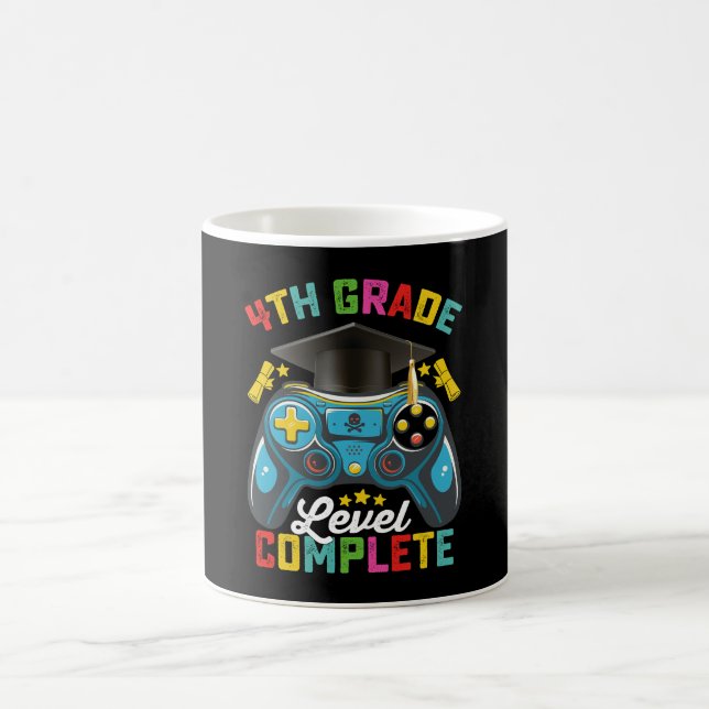 Caneca De Café Jogador de jogos para a graduação completa do níve (Centro)