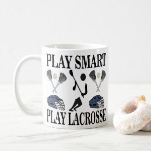 Caneca De Café Jogador de Lacrosse Esportes