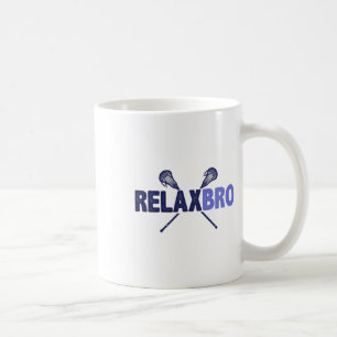 Caneca De Café Jogador De Lacrosse Relaxe Por Homens Engraçados D