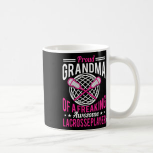 Caneca De Café Jogador de Lacrosse Treinador Avó Avó Avó 1