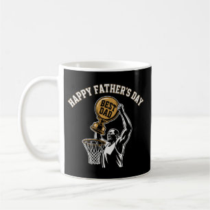 Caneca De Café Jogador de Pais Feliz para Dias de os pais de Basq