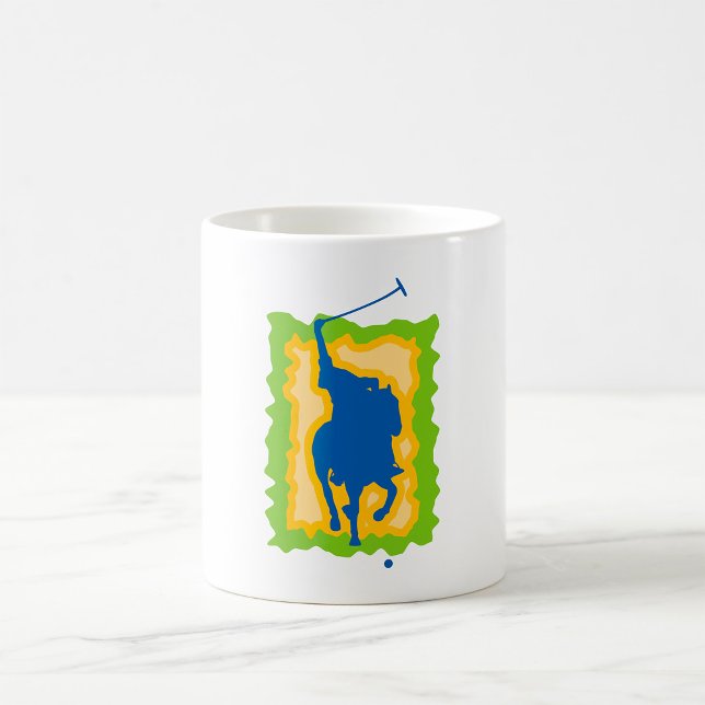 Caneca De Café Jogador de Polo (Criador carregado)