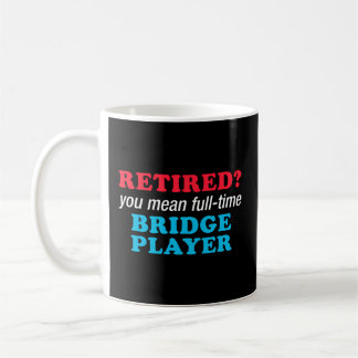 Caneca De Café Jogador De Ponte Aposentado Para Ou