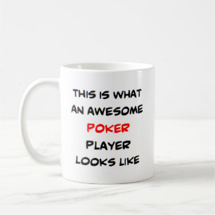 Caneca De Café jogador de pôquer incrível