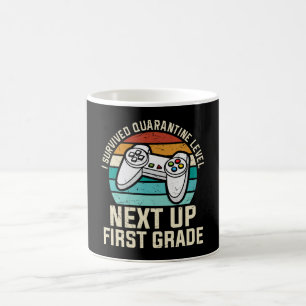 Caneca De Café Jogador de Professores do 1º ano de Quarentena