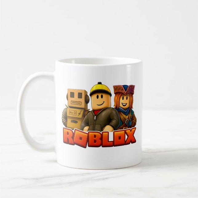 Caneca De Café Jogador de Roblox (Esquerda)