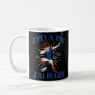 Caneca De Café Jogador de Rugby desportivo Legal Boys J'peux Pas