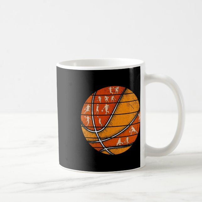 Caneca De Café Jogador de Sketll Retro Love (Direita)