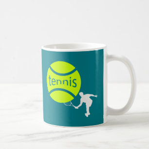 Caneca De Café Jogador de ténis